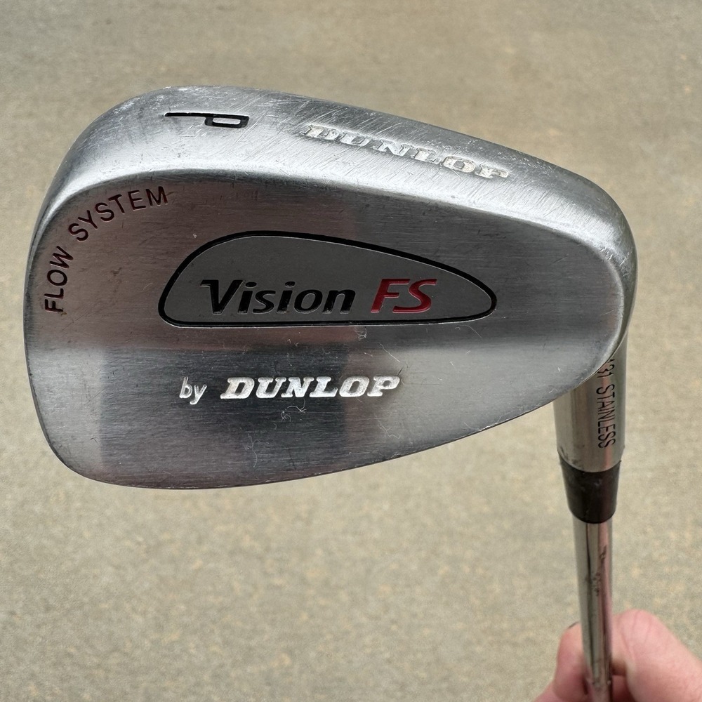 Dunlop Vision‎ FS Pitching Wedge PW RH Reg Flex TT Steel PowerPoint Plus 36.75"